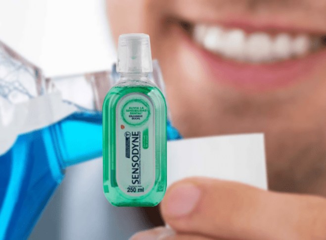 enjuague bucal sensodyne